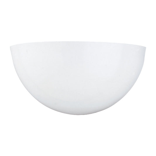 Neva One Light Wall / Bath Sconce in White