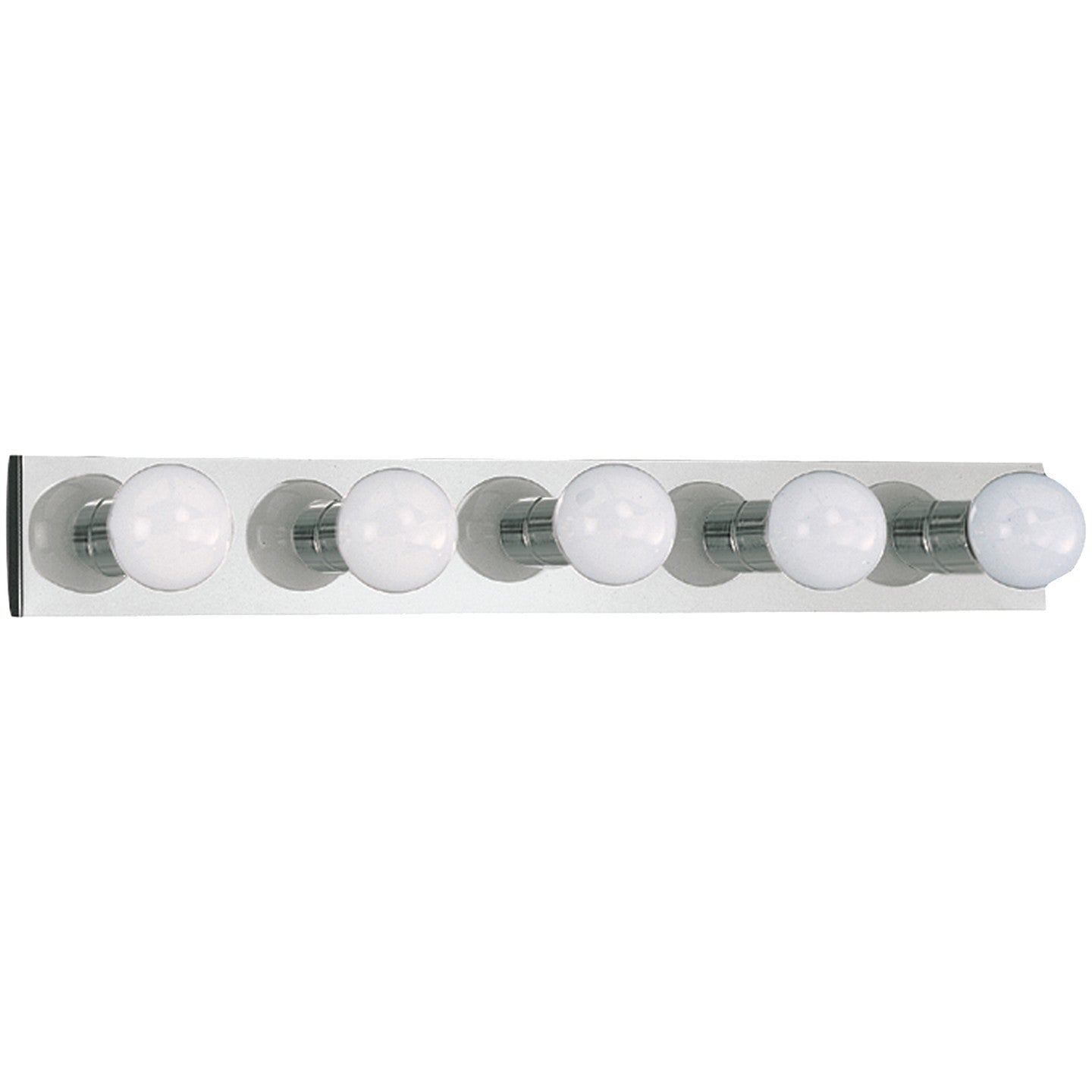 Center Stage Five Light Wall / Bath in Chrome