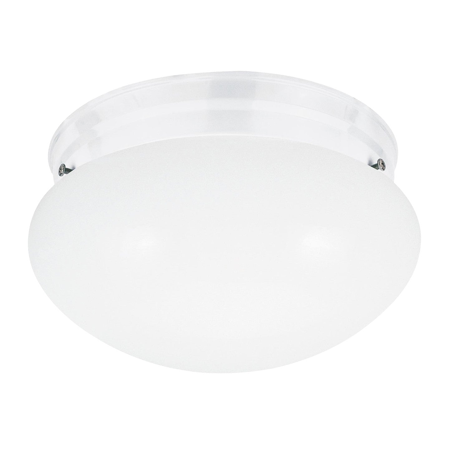 Webster Two Light Flush Mount in White
