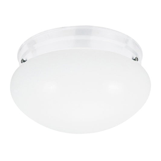 Webster Two Light Flush Mount in White