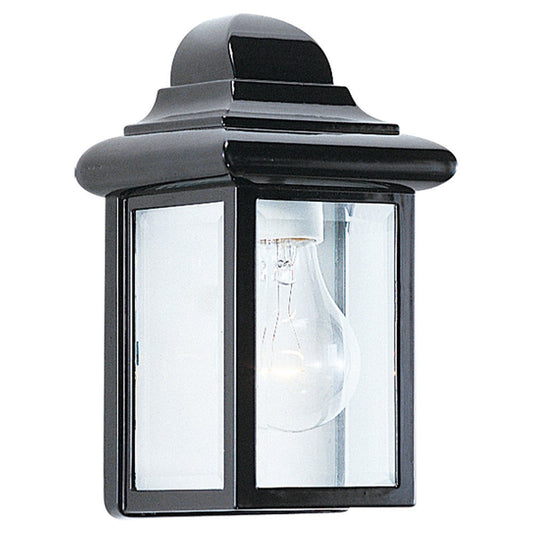 Mullberry Hill One Light Outdoor Wall Lantern in Black