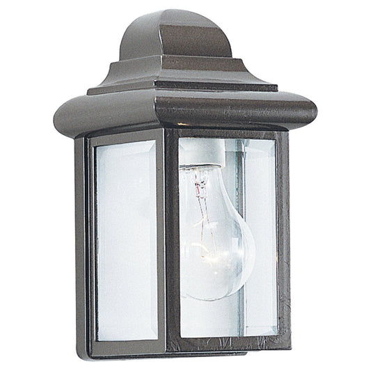 Mullberry Hill One Light Outdoor Wall Lantern in Bronze