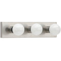 Generation Lighting - 4737-98 - Three Light Wall / Bath - Center Stage - Brushed Stainless