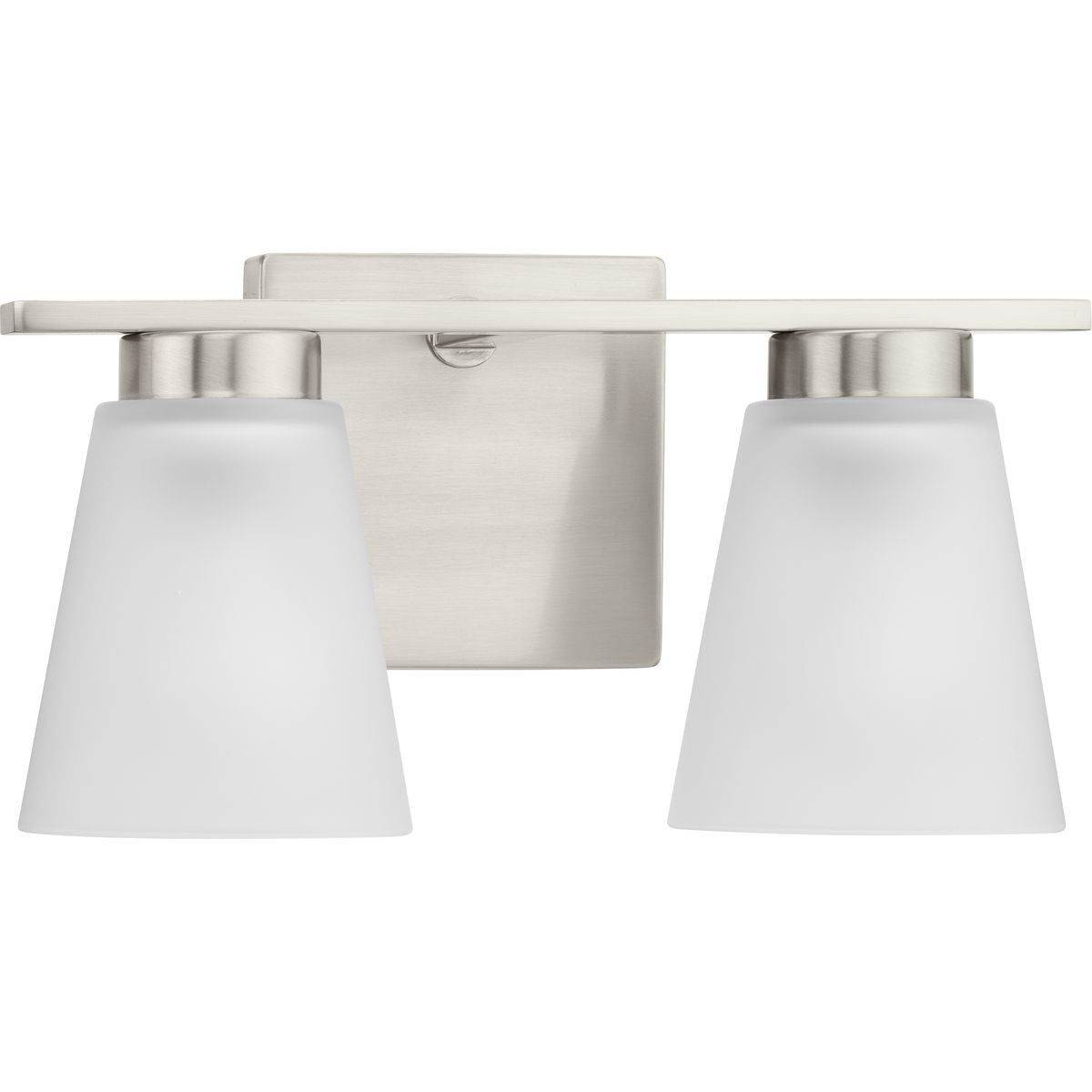 Tanner Two Light Bath in Brushed Nickel