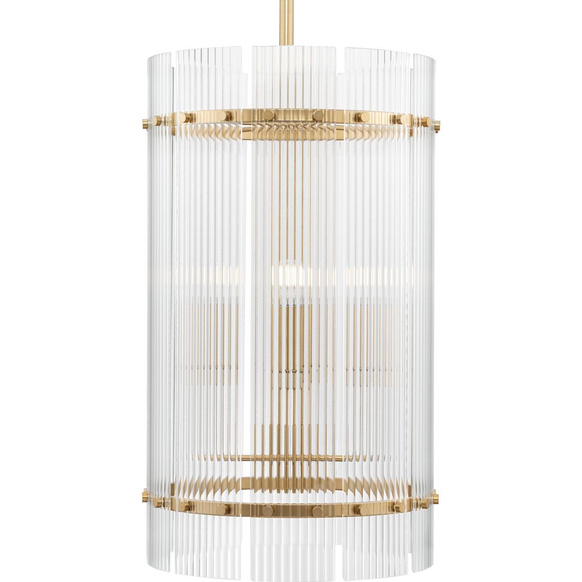 Seville Six Light Foyer Pendant in Soft Gold