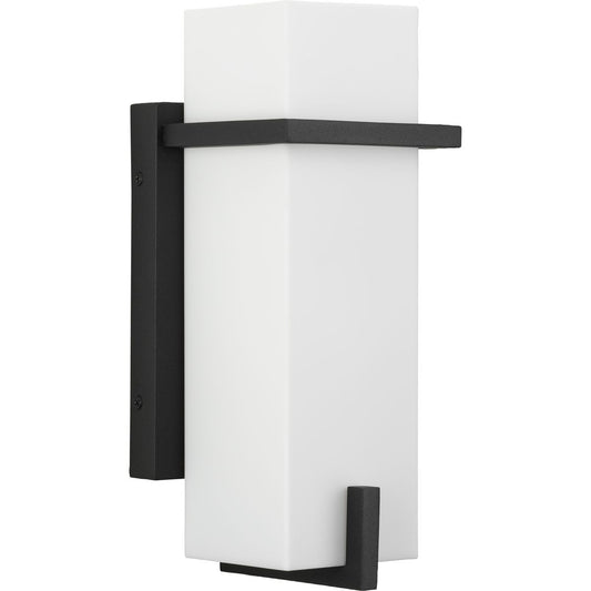 Antrim One Light Wall Lantern in Black