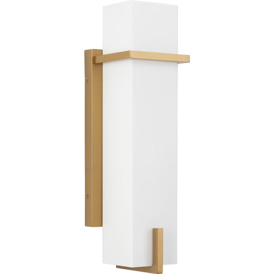 Antrim One Light Wall Lantern in Soft Gold