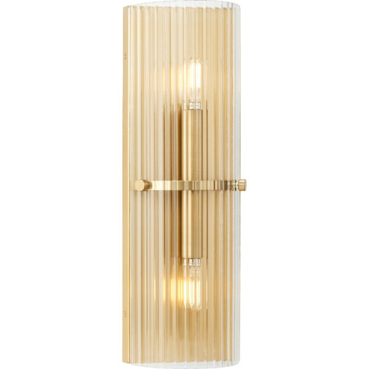 Seville Two Light Wall Sconce in Soft Gold