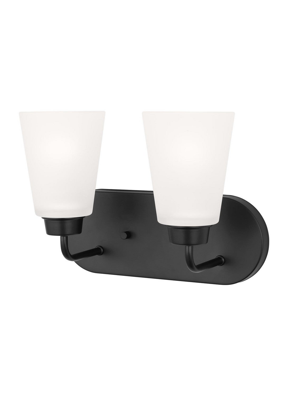 Kerrville Two Light Wall / Bath in Midnight Black