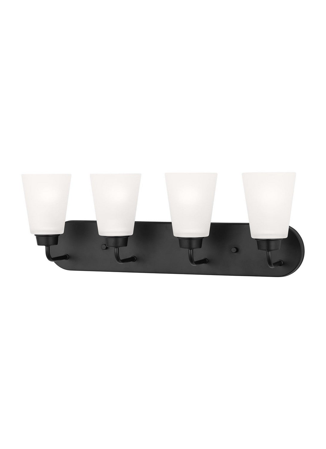 Kerrville Four Light Wall / Bath in Midnight Black