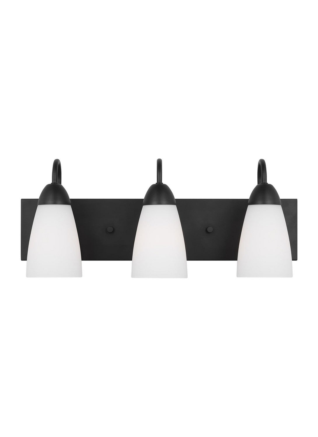 Seville Three Light Wall / Bath in Midnight Black
