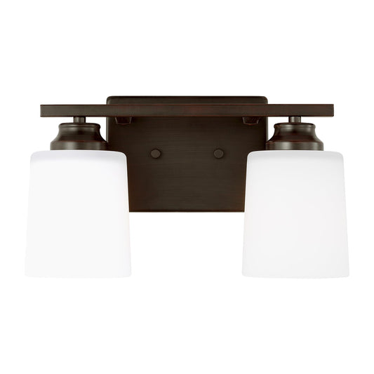 Vinton Two Light Wall / Bath Sconce in Bronze