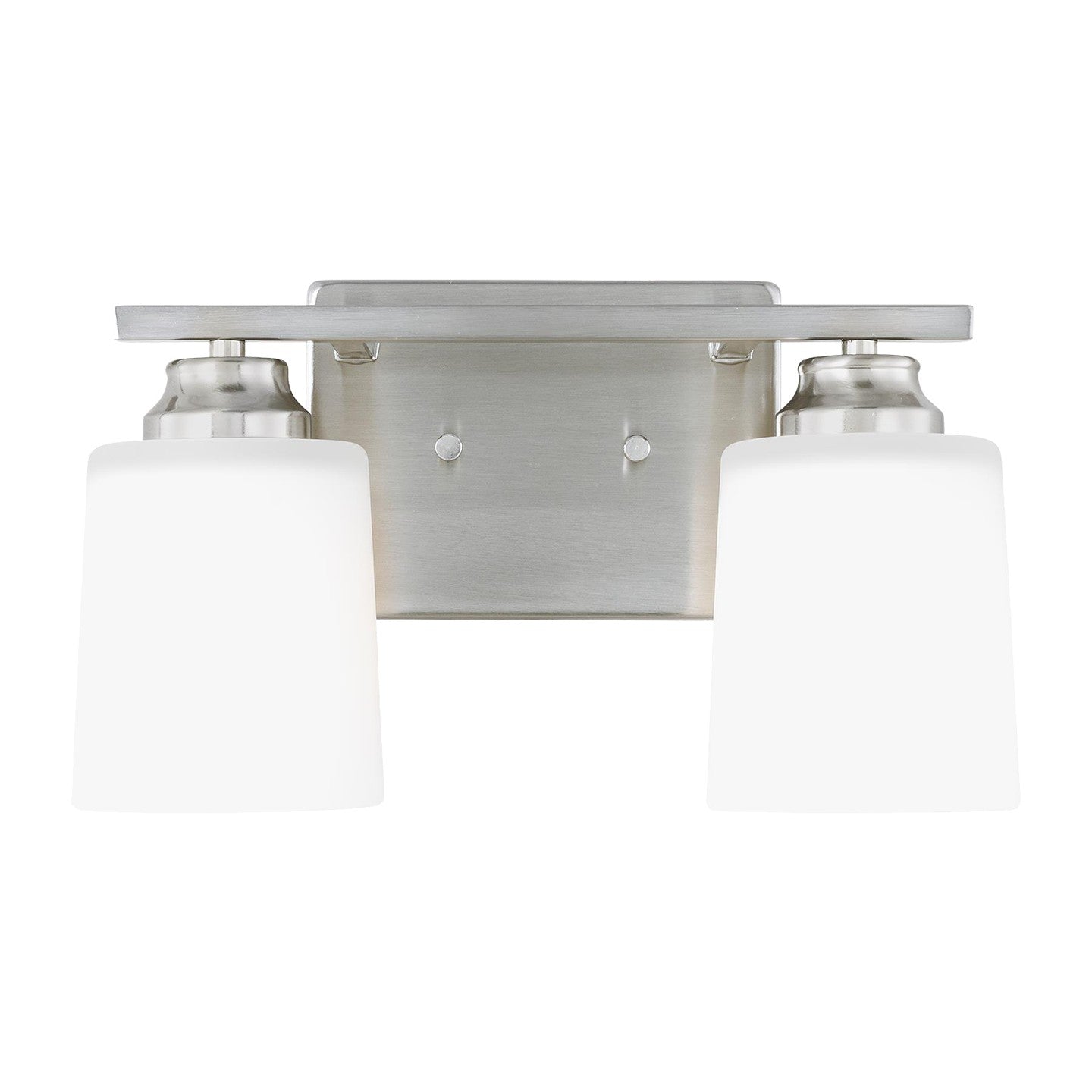 Vinton Two Light Wall / Bath Sconce in Brushed Nickel