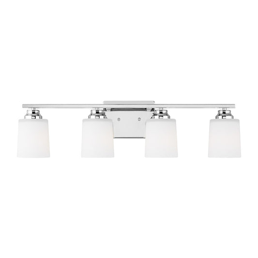 Vinton Four Light Wall / Bath Sconce in Chrome