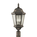 Generation Lighting - OL5907EN/CB - Three Light Outdoor Post Lantern - Martinsville - Corinthian Bronze