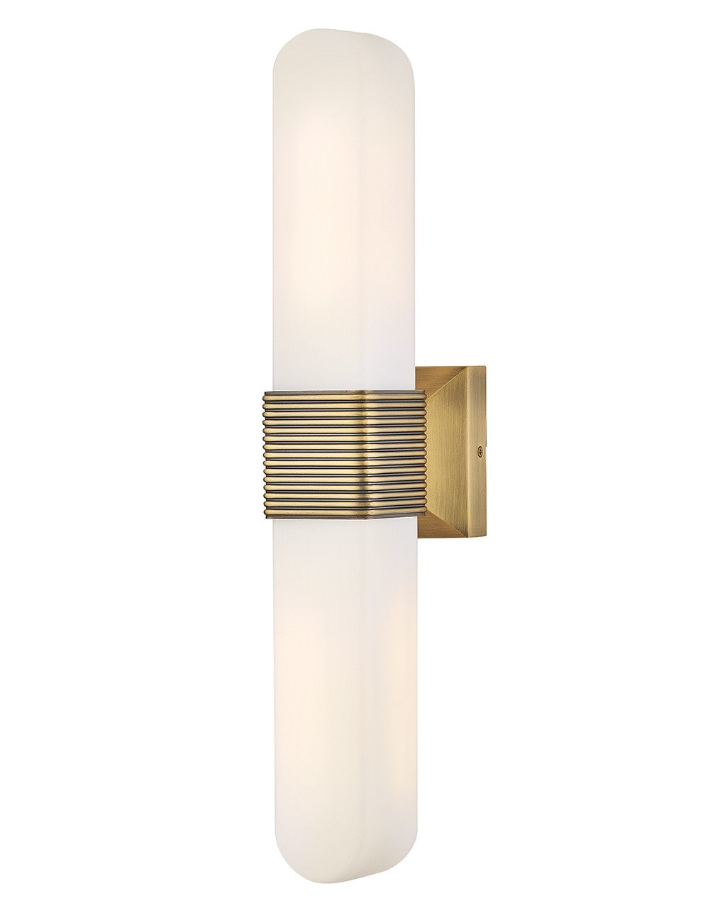 Cotes LED Wall Sconce in Lacquered Brass