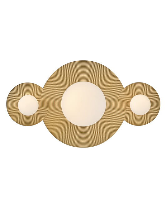 Rhea LED Vanity in Heritage Brass