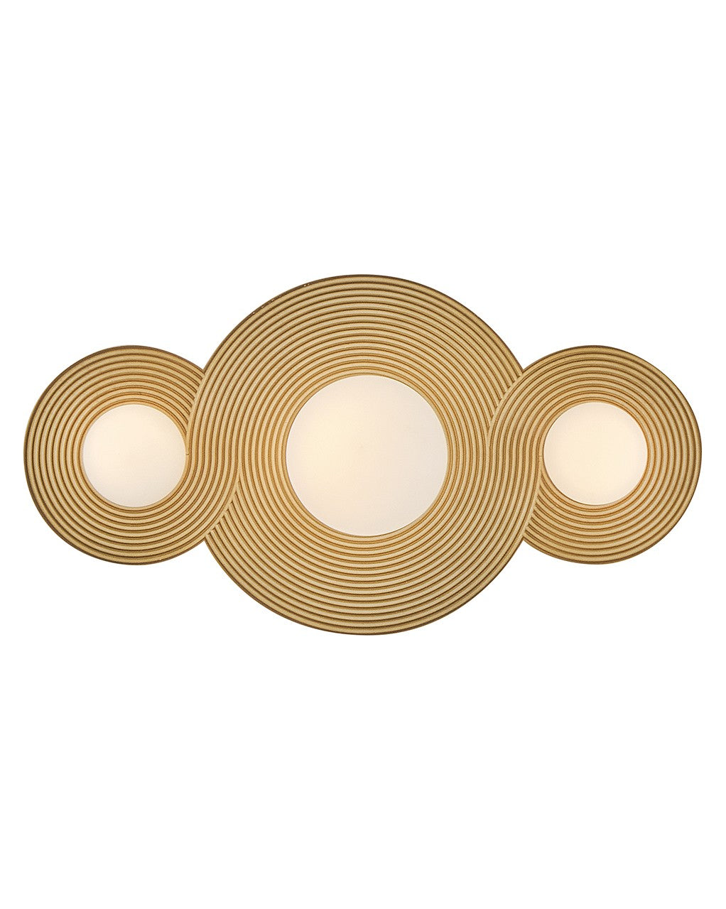 Rhea LED Vanity in Heritage Brass