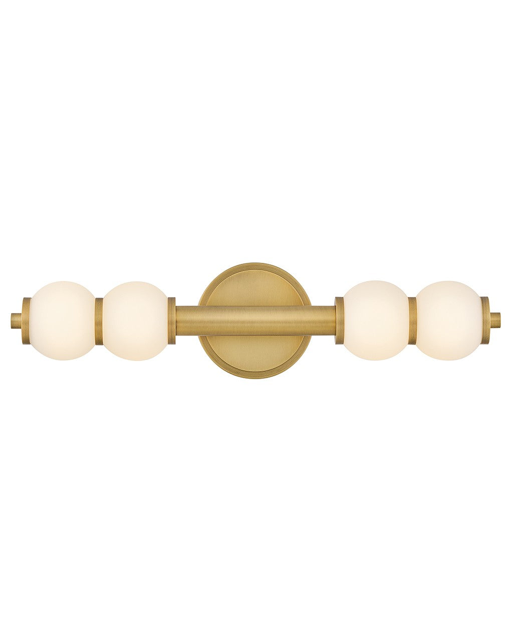Trigo LED Wall Sconce in Lacquered Brass