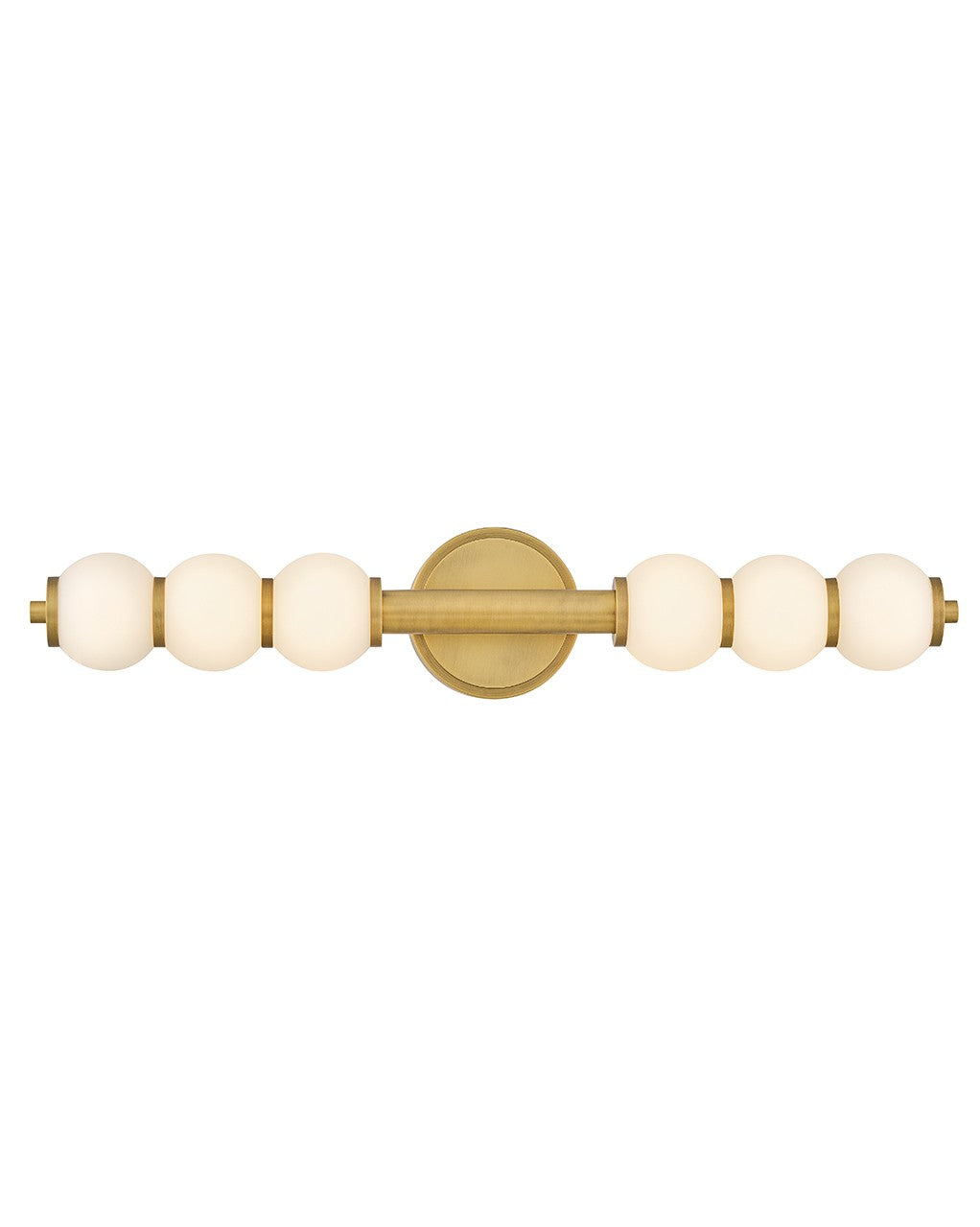 Trigo LED Wall Sconce in Lacquered Brass
