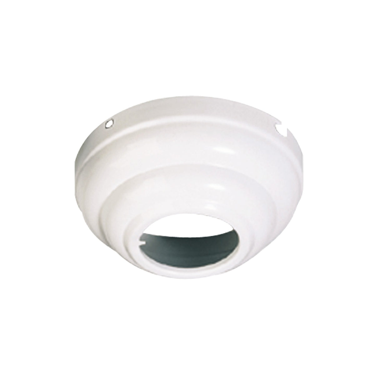 Universal Slope Ceiling Adapter in Matte White