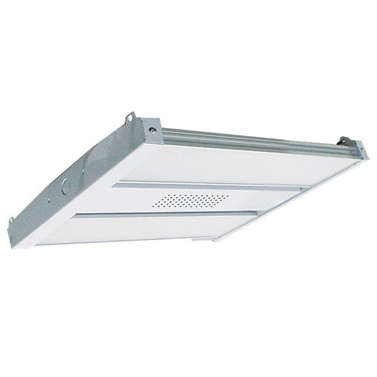 Double-Lens Linear High Bay in Black