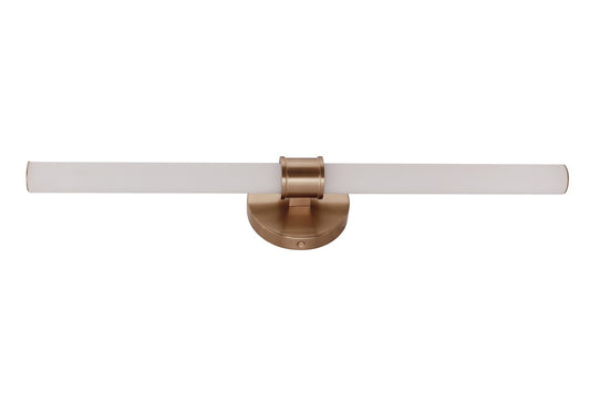 Alina LED Vanity in Satin Brass