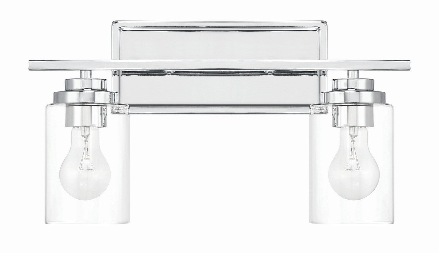 Craftmade - 20417CH2 - Two Light Vanity - Clark - Chrome