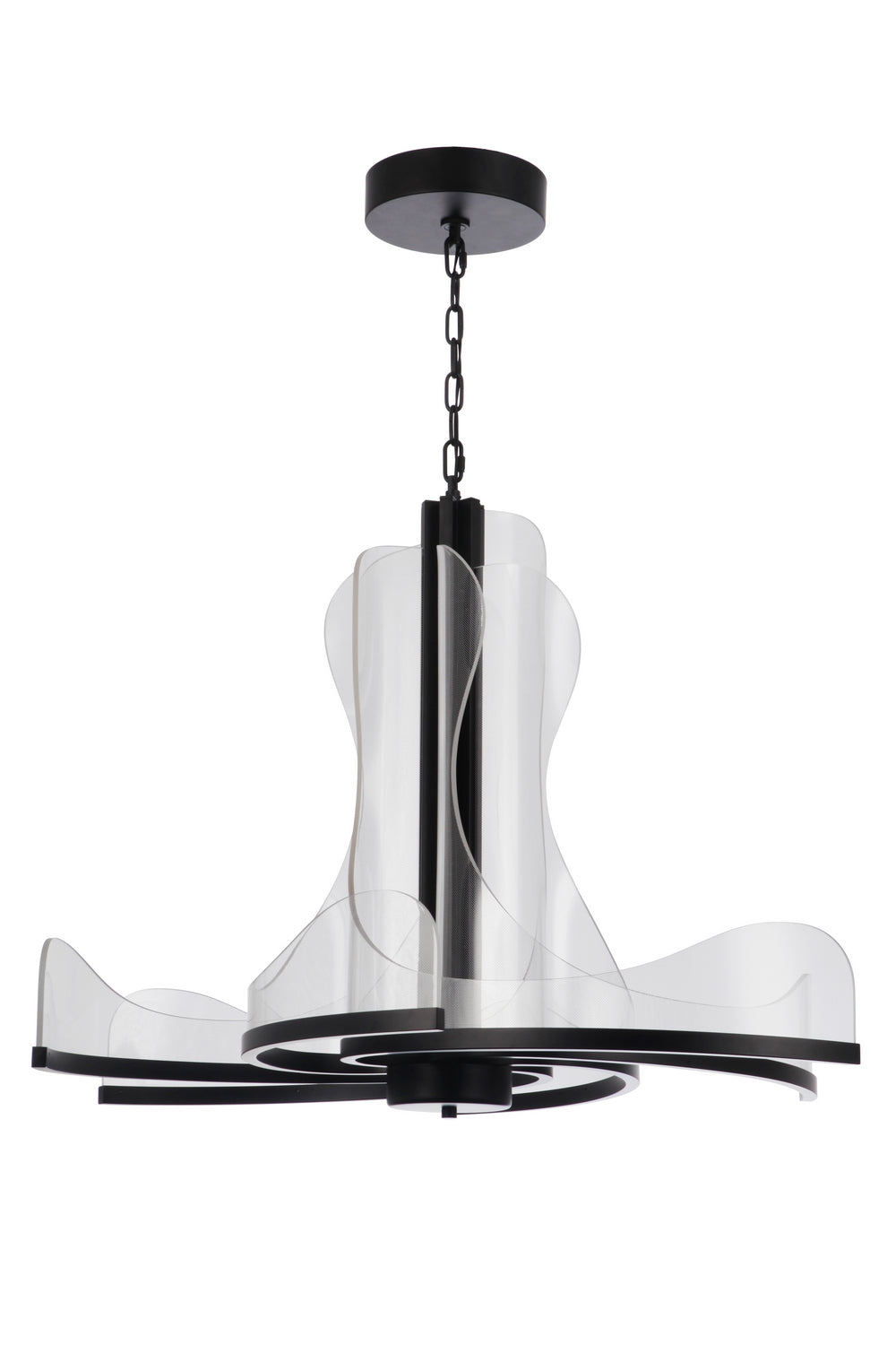 Craftmade - 59626-FB-LED - LED Chandelier - Estrella - Flat Black