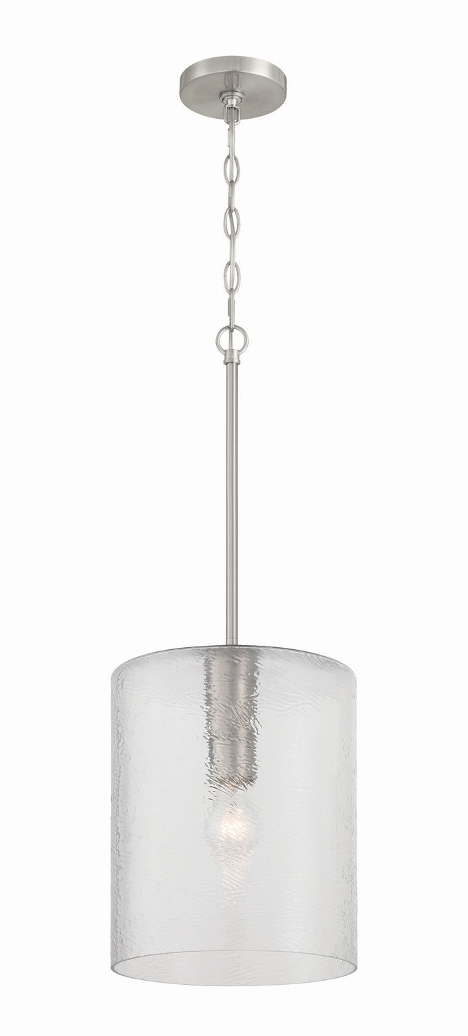Craftmade - 60292-BNK - One Light Pendant - Lyndsey - Brushed Polished Nickel