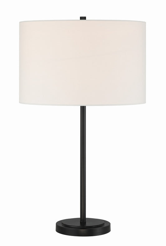 Craftmade - 87009FB-T - One Light Table Lamp - Jones - Flat Black