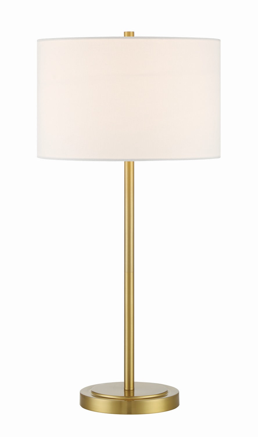 Craftmade - 87009SB-T - One Light Table Lamp - Jones - Satin Brass