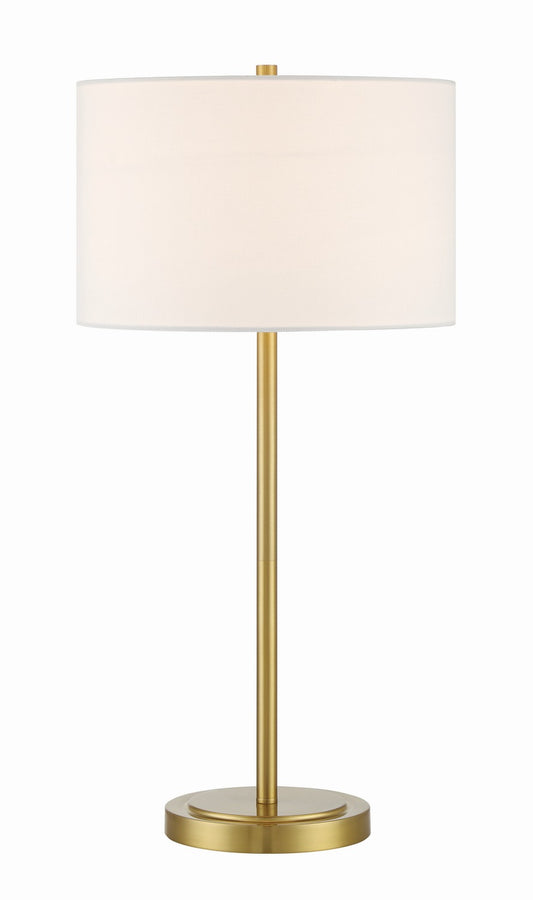 Craftmade - 87009SB-T - One Light Table Lamp - Jones - Satin Brass