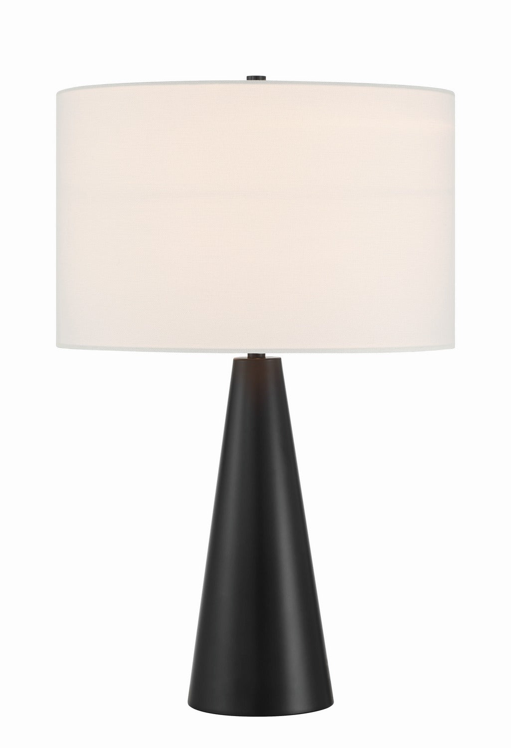 Craftmade - 87013FB-T - One Light Table Lamp - Keefer - Flat Black