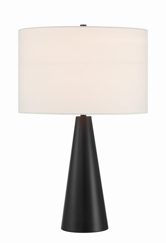 Craftmade - 87013FB-T - One Light Table Lamp - Keefer - Flat Black