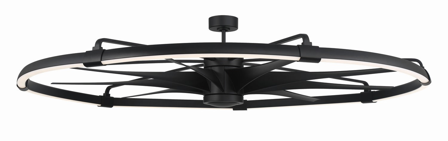 Craftmade - AXL80FB9 - 80" Ceiling Fan - Axel - Flat Black