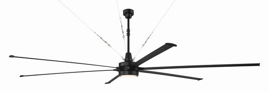 Prost 144 144" Ceiling Fan in Flat Black