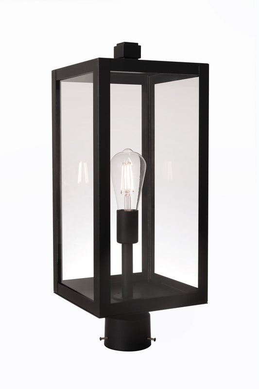 Craftmade - ZA7125-TB - One Light Outdoor Post Mount - Harris - Textured Black