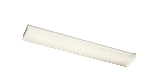 Two Light Flush Mount in White
