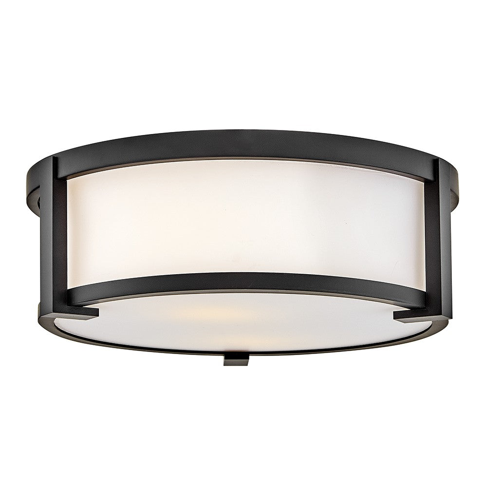 Lowell LED Flush Mount in Black