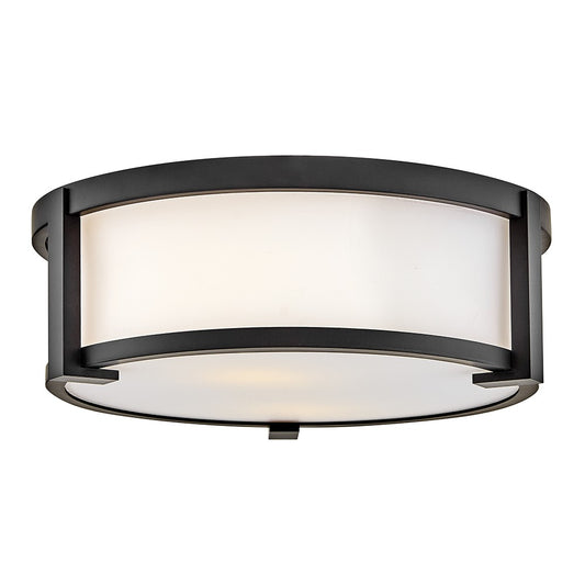 Lowell LED Flush Mount in Black