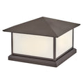Walter LED Pier Mount in Textured Oil Rubbed Bronze