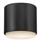 Cedric LED Flush Mount in Black