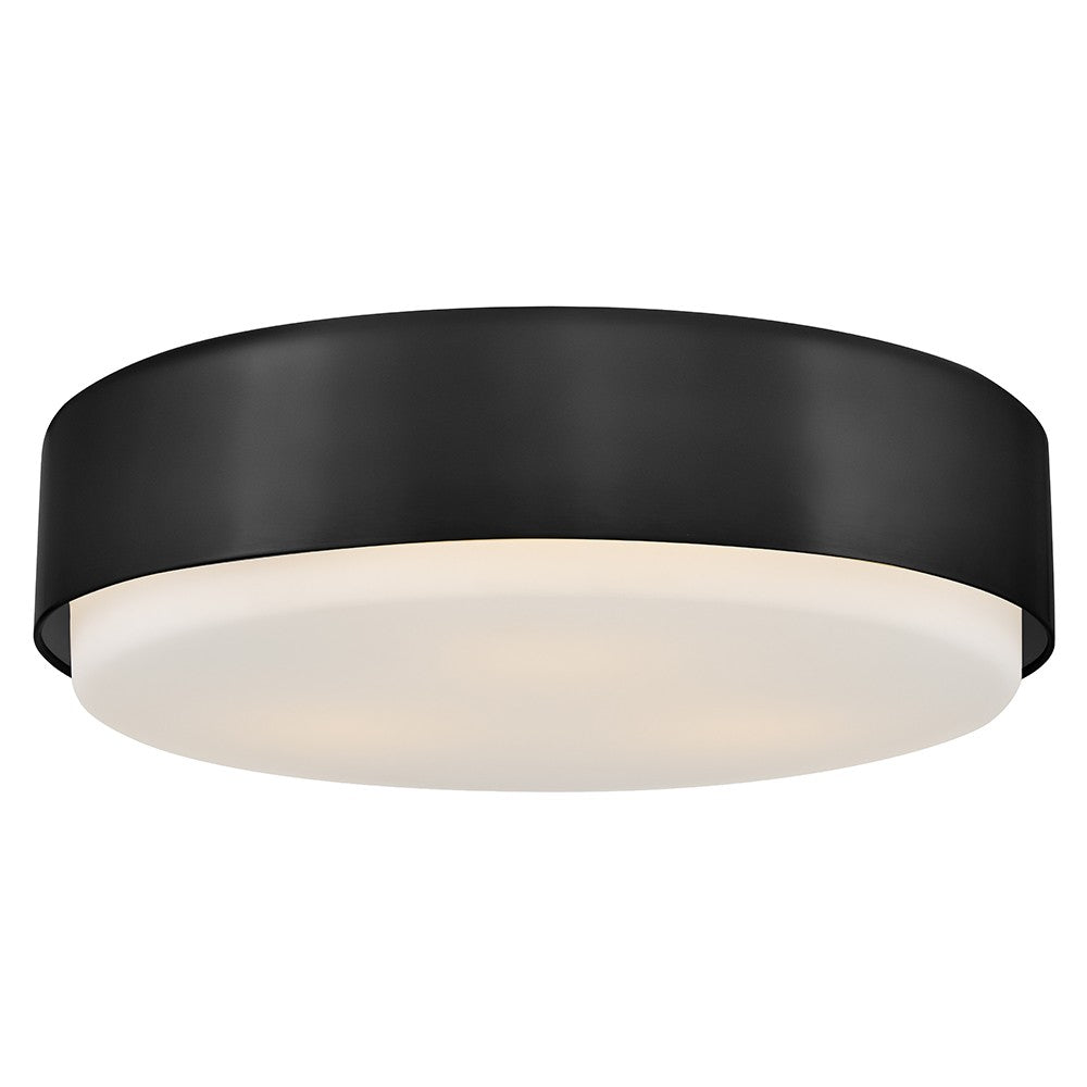 Cedric LED Flush Mount in Black