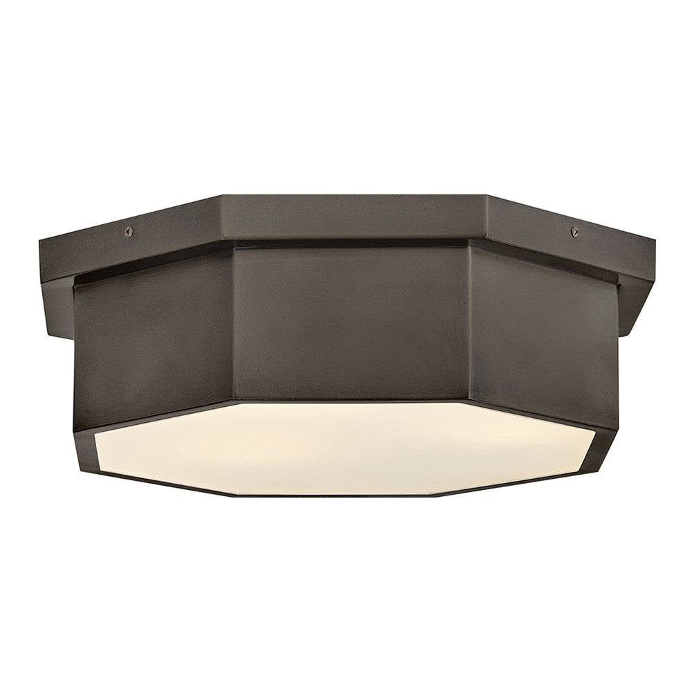 Facet LED Flush Mount in Black Oxide