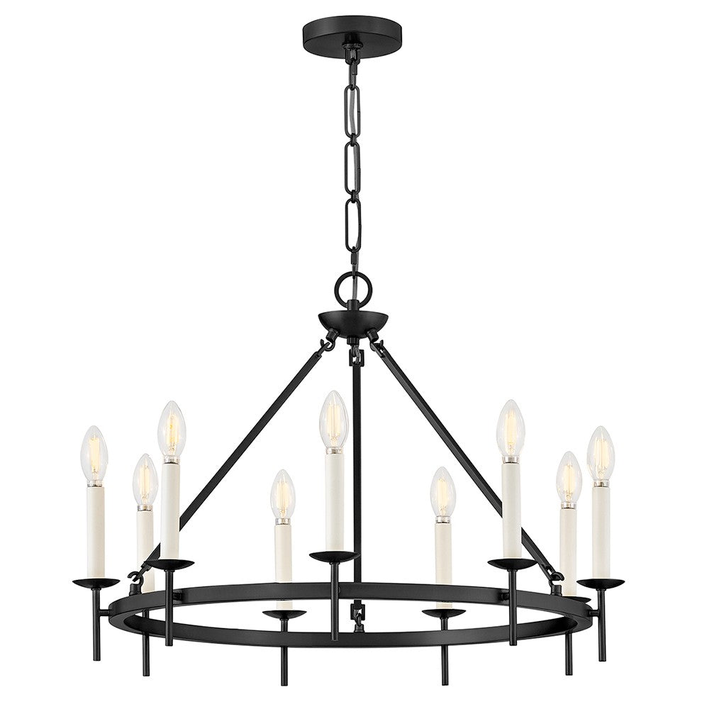 Copley LED Chandelier in Black
