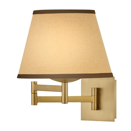 Sonia LED Wall Sconce in Lacquered Brass