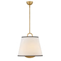 Sonia LED Pendant in Lacquered Brass