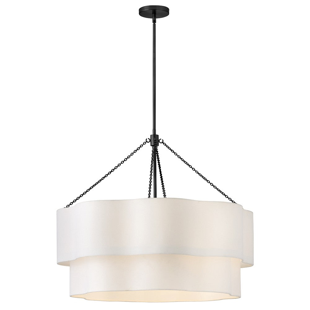 Gwen LED Chandelier in Black