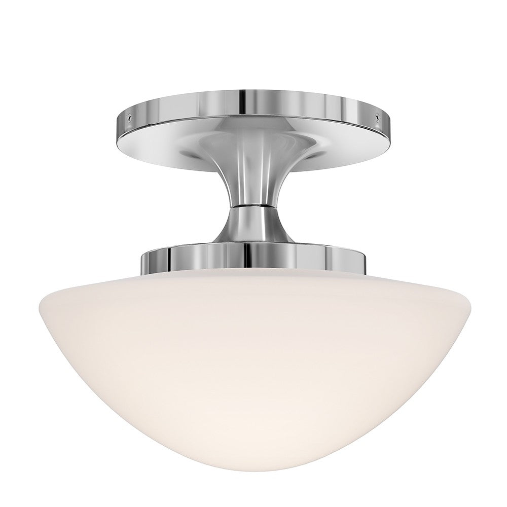 Knox LED Semi-Flush Mount in Chrome